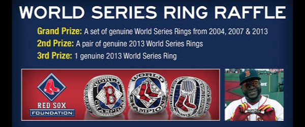 Boston Red Sox Ring Raffle